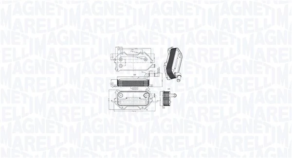 Oil Cooler, engine oil